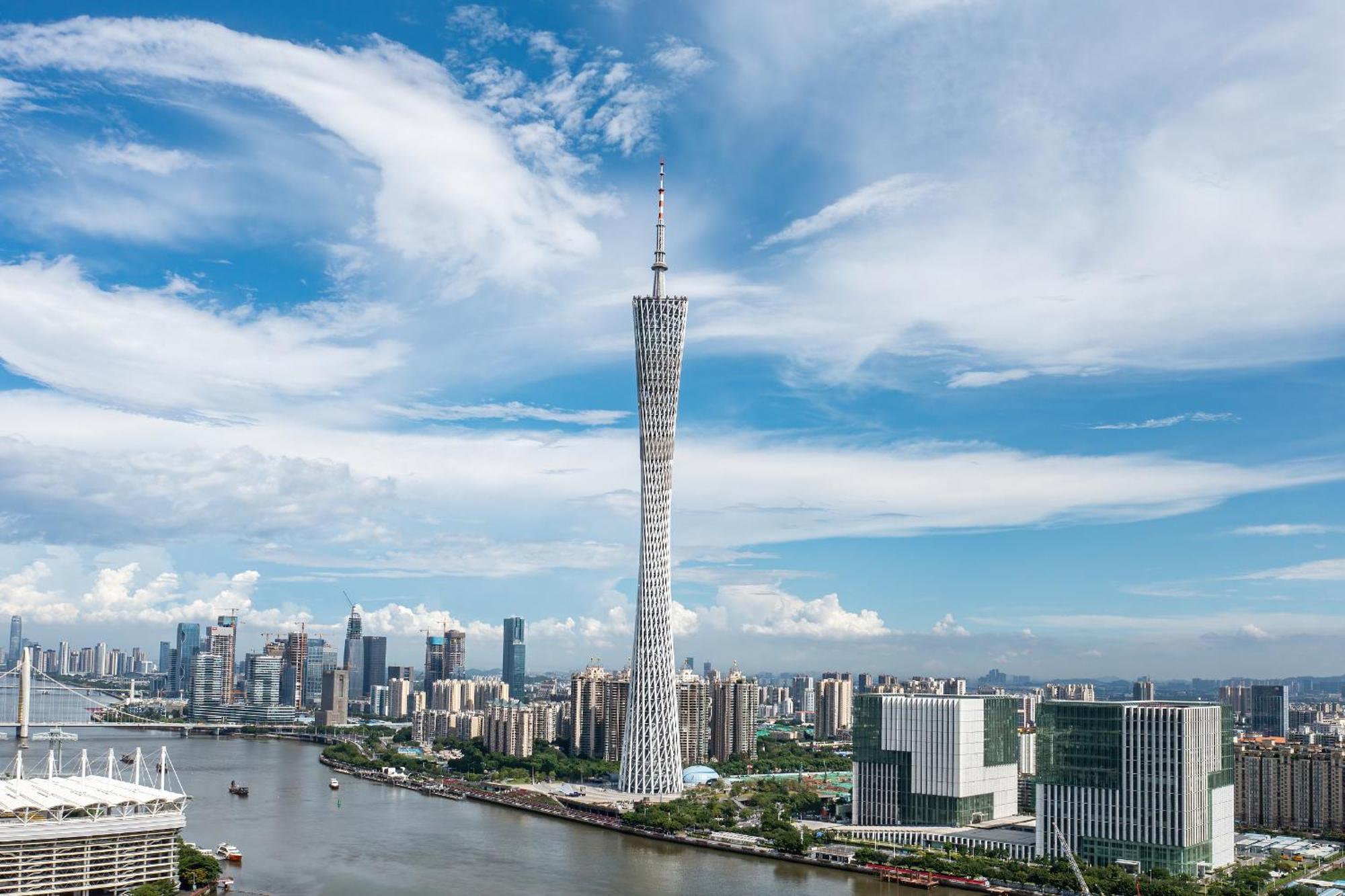 Yun Jin City View Hotel - Guangzhou Taikoo Hui Zhujiang New Town Tianhe Sports Center 外观 照片