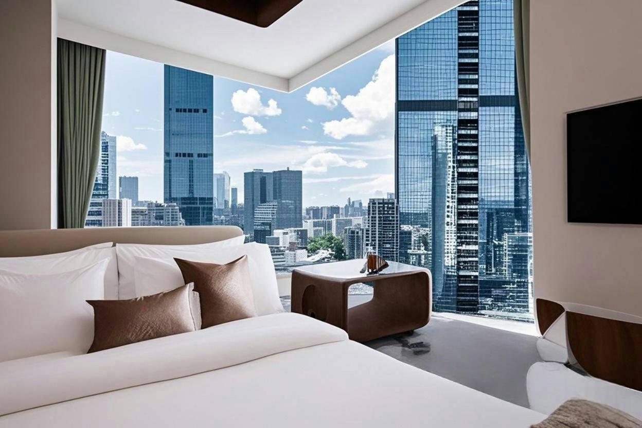 Yun Jin City View Hotel - Guangzhou Taikoo Hui Zhujiang New Town Tianhe Sports Center 外观 照片