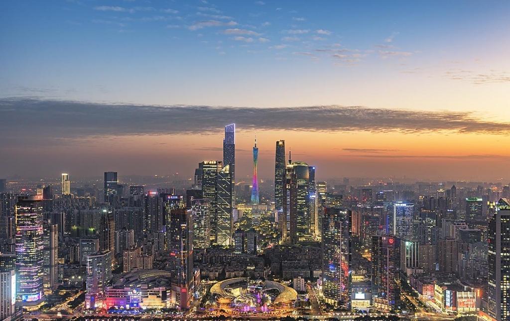 Yun Jin City View Hotel - Guangzhou Taikoo Hui Zhujiang New Town Tianhe Sports Center 外观 照片